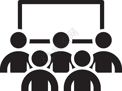 商业会议图标 在线学习 平板设计推介会老师屏幕教学人员发展讲堂商务黑板研讨室背景图片