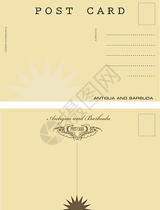 安提瓜和巴布达的贺卡卡图片