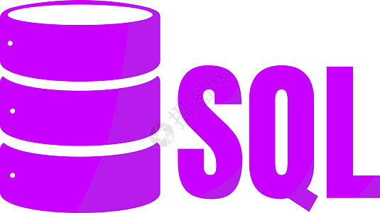 SQL 数据库图标徽标设计 UI 或 UX Ap检查网站数据电脑圆柱用户安全磁盘品牌插图图片