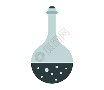 药水图标气泡活力插头化学瓶子乐趣魔法插图科学果汁图片