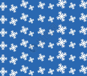 雪花薄片蓝色庆典圆圈季节星星墙纸包装装饰风格图片