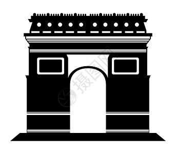 拿破仑加冕凯旋门 ico石头胜利传统艺术旅游历史纪念馆建筑文化纪念碑设计图片