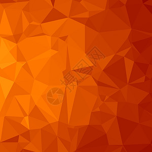 红色多边形背景 三角形图案 低聚纹理 抽象马赛克现代设计 折纸风格图片