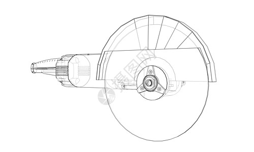 轮廓电动角磨机 韦克托安全速度服务磨料电气工艺绘画车轮手臂力量图片