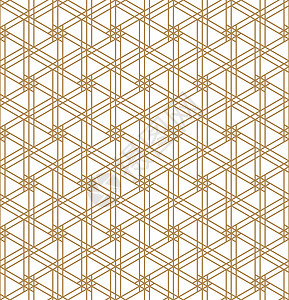 受日本木工风格启发的无缝几何图案三角形织物装饰品工艺障碍角落木头屏幕网格墙纸图片