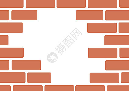砖墙背景艺术 vecto装饰水泥石头风化墙纸建筑棕色白色黑色栅栏图片