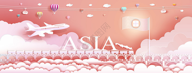 印度尼西亚燕窝庆祝前往亚洲与全景 veiw设计图片