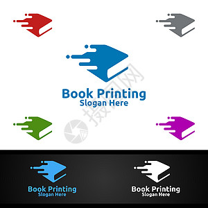 用于图书销售 书店 媒体 零售 广告 报纸或纸张机构概念的Victor Logo设计公司PS金融工作室照片模式书商知识文学教育簿图片
