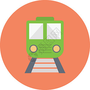 铁路公路运输团体旅行插图电车车站汽车过境白色机车图片