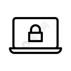 私有的数据展示挂锁隐私插图网络电脑商业计算屏幕图片