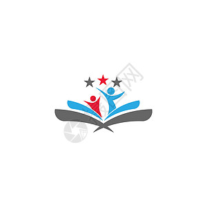书标志图标设计模板 vecto店铺公司图书馆文学文档教育知识网络身份字典图片