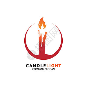 蜡烛灯图标标志设计矢量模板教会持有者宗教艺术蜡烛生日烛光庆典收藏灯芯图片