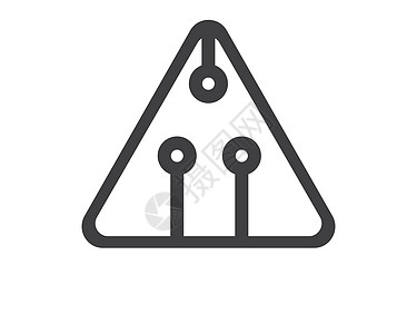 电路板线 cpu 芯片图标标志插图 vecto打印技术木板电脑科学显卡控制器电气处理器数据图片