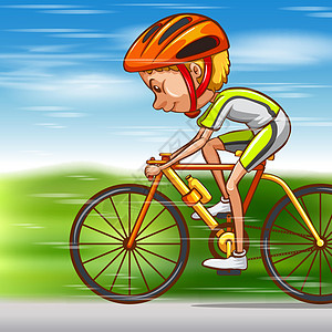 在 roa 上骑自行车的人图片