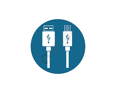 usb 图标矢量图连接器驾驶插头电子港口数据记忆力量贮存硬件图片