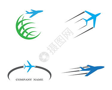 飞机符号矢量图标它制作图案速度喷射航空公司车辆航班旅行航空天空商业货物图片