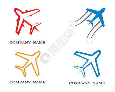 飞机符号矢量图标它制作图案乘客天空车辆旅行商业货物航班飞行员速度航空图片