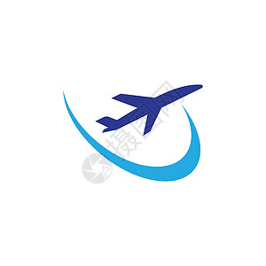 旅行符号矢量 ico乘客翅膀航班天空飞行员商业速度航空公司插图货物图片