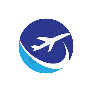 旅行符号矢量 ico车辆喷射航空乘客航空公司商业运输天空插图速度图片