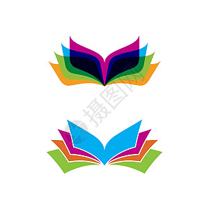 书籍矢量图标设计它制作图案图书馆学校商业插图标识教育身份字典杂志科学图片