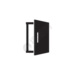 门窗口图标出口方法房间概念入口建造插图建筑学建筑框架图片