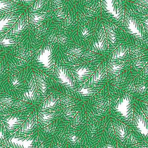 圣诞树的毛细枝 绿色的隐形背景 新年无缝模式 布料 包装和壁纸的纹理都很大林地问候语装饰品卡片云杉新年艺术宏观松树纺织品图片