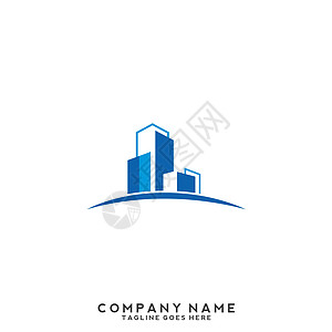 房地产业务Logo模版 建筑 财产开发和建筑 Lologo 矢量设计标识插图身份金子公寓架构建筑学物业管理品牌企业形象图片