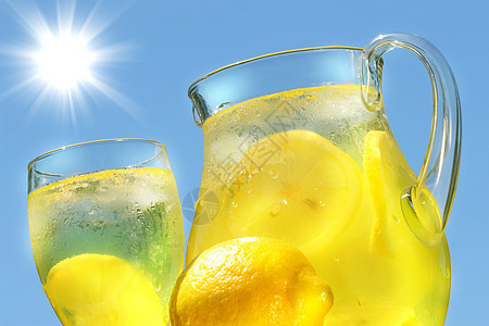 热暑假凉凉柠檬水图片