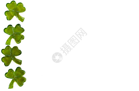 Foure Leaf 克隆人 幸运的 季节性的 绿色的图片