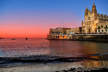 圣朱利安斯湾-马耳他图片