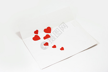 情书 婚礼 心 纸 爱 卡片 庆典 邮政 白色的背景图片