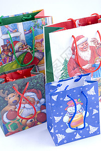 圣诞礼物 购物 圣诞节 十二月 装饰品背景图片