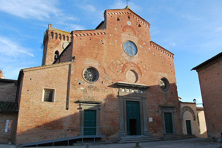 圣多梅尼科 圣米尼纳托 塔 修辞的 建筑的 钟楼 天主教的图片