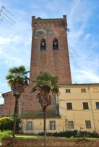圣米尼纳托 欧洲 钟楼 教会 地标 建筑学 天空 塔图片