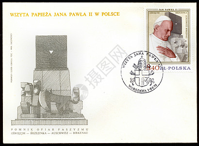 1979年在波兰对教皇约翰-保罗二世的访问 集邮 宗教的图片