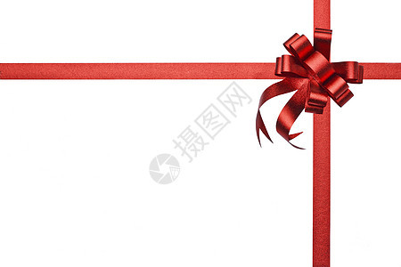 红色丝带 礼物 庆祝 弓 庆典 喜庆的 假期 闪亮的背景图片