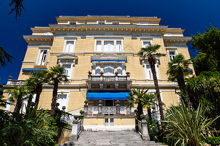 克罗地亚克瓦纳的美丽豪华Luxury别墅 窗户 蓝色的图片
