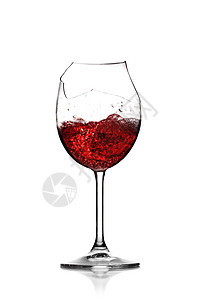 碎玻璃中的红酒 葡萄酒 湿的 红酒杯 液体 粉碎 宏观 受伤图片