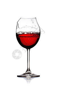 碎玻璃中的红酒 损害 饮料 葡萄酒 粉碎 醉人 红酒杯 受伤图片