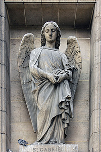 侧面翅膀素材阿切尔·加布里埃尔 艺术 玛德琳 翅膀 老的 历史性 安详背景