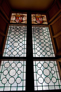彩色玻璃窗 建筑学 宗教 大教堂 天主教背景图片