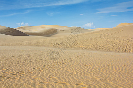 Mui Ne的白沙丘图片