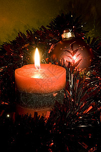 圣诞礼服 蜡烛 朱丽叶 燃烧 喜庆的 圣诞贺卡 装饰品 假期图片
