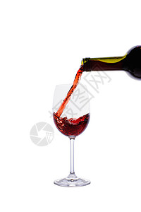红酒倒入葡萄酒杯中 运动 波尔多 赤霞珠 派对 用餐图片
