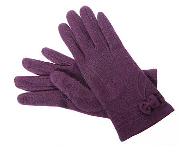 紫色手套图片
