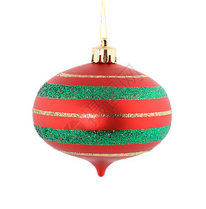 圣诞树装饰 庆典 绿色的 十二月 传统 水平的 闪耀 红色的图片