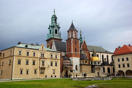 克拉科夫 克拉科夫 Wawel Hill的Wawel教堂 旅行 建筑图片