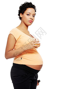 孕妇饮食孕妇在肚子旁边举着一杯酒 喝着酒精 饮食 酗酒背景