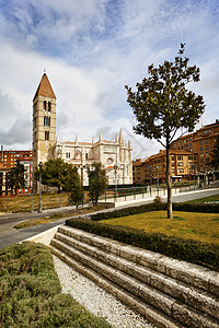 安提瓜教堂 旅游兴趣 西班牙文化 罗马式 都市风光 西班牙 欧洲 石头图片