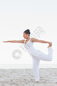 舞瑜伽女主角的姿势图片